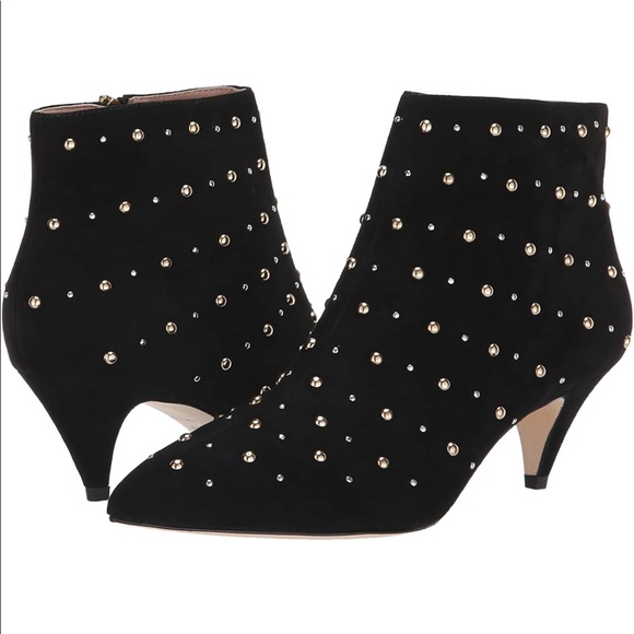 kate spade Shoes - Kate Spade Starr Leather Suede Pointy Toe Bootie. Brand new in box size 8 1/2
